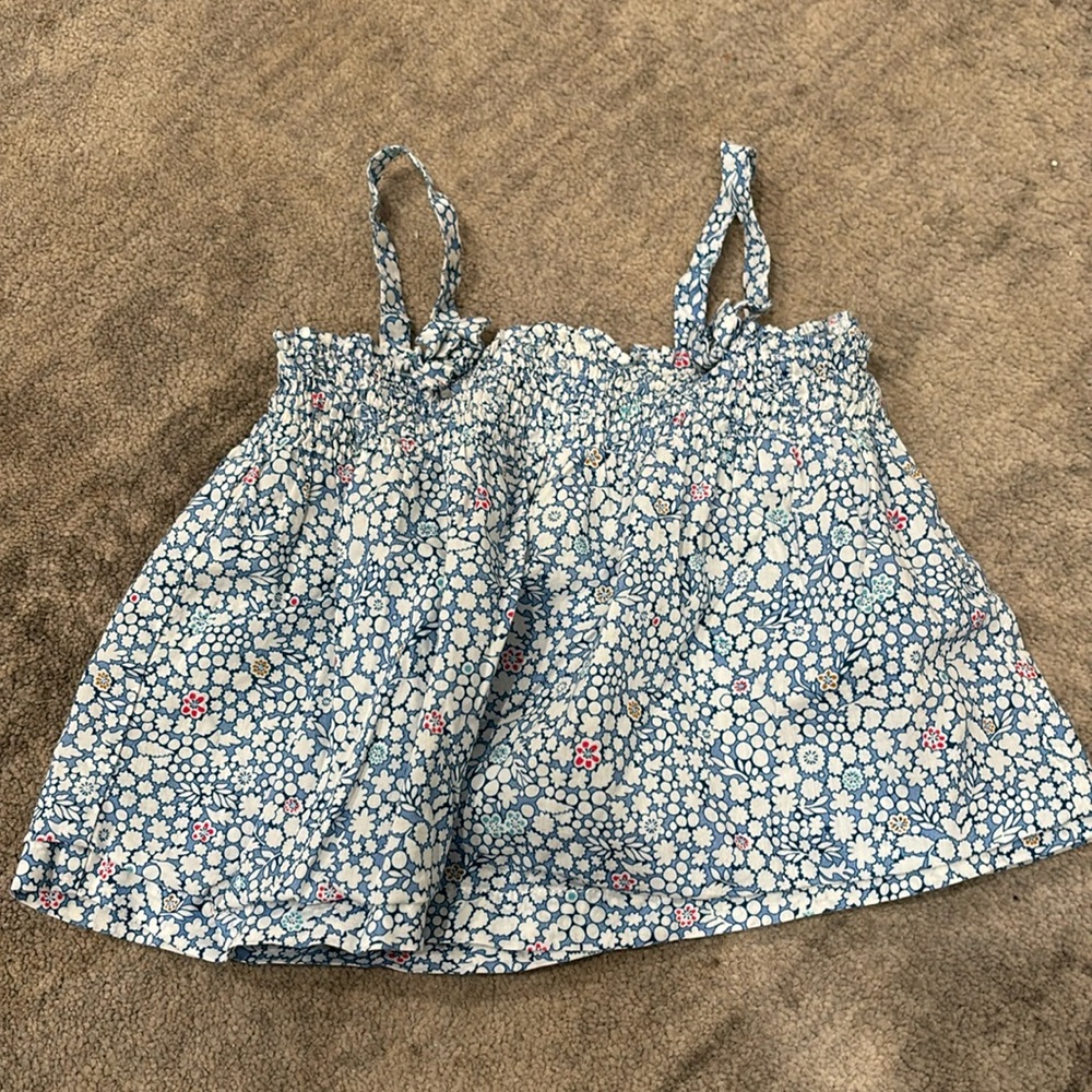 Jacadi, 18m girls floral tank top